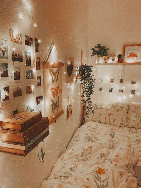 100 mẫu Decor phòng ngủ Vintage Hàn Quốc Á Âu đẹp với đèn led