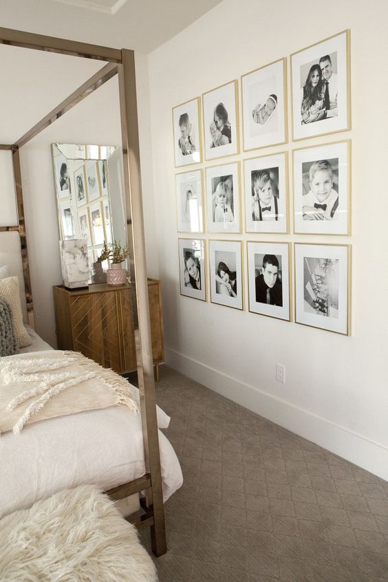 105 Mẫu Decor trang trí phòng ngủ đẹp với ảnh chân dung
