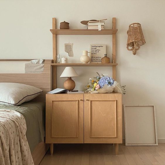 103 + Mẫu Decor và đồ thiết kế Phòng ngủ với đồ gỗ xinh xắn
