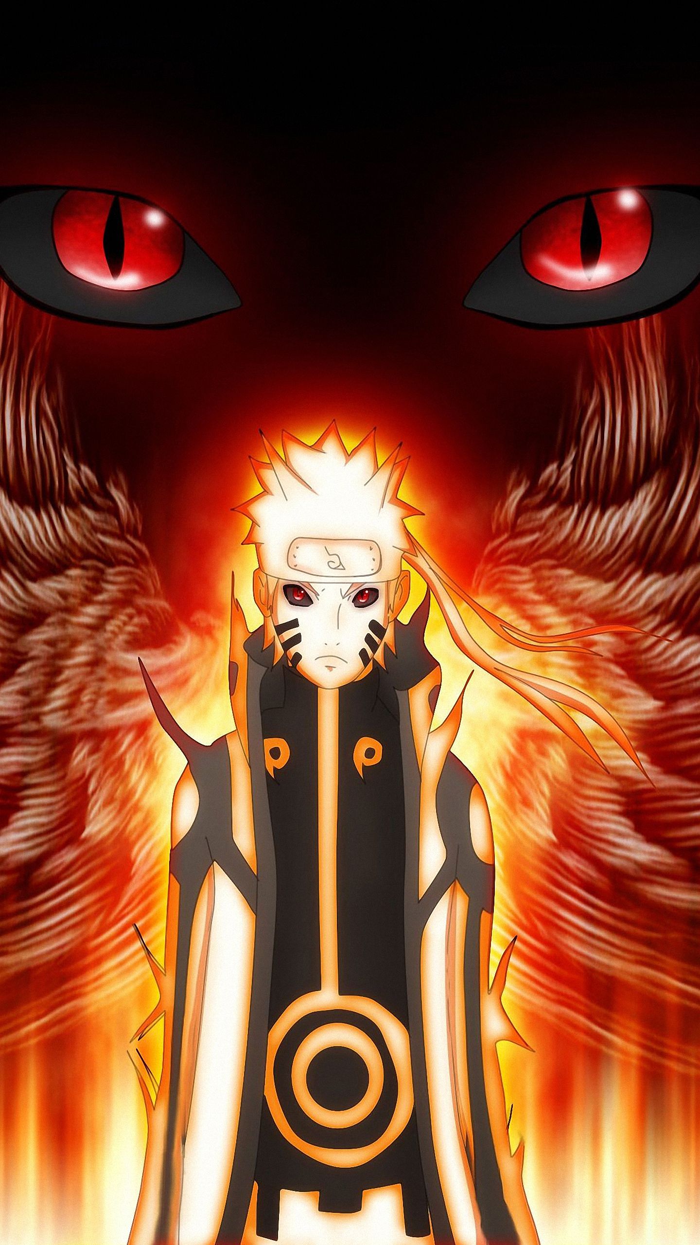 (Ảnh Naruto Ngầu) Tải Hình Nền Anime Naruto Và ánh Mắt ác Quỷ Ngầu Lòi
