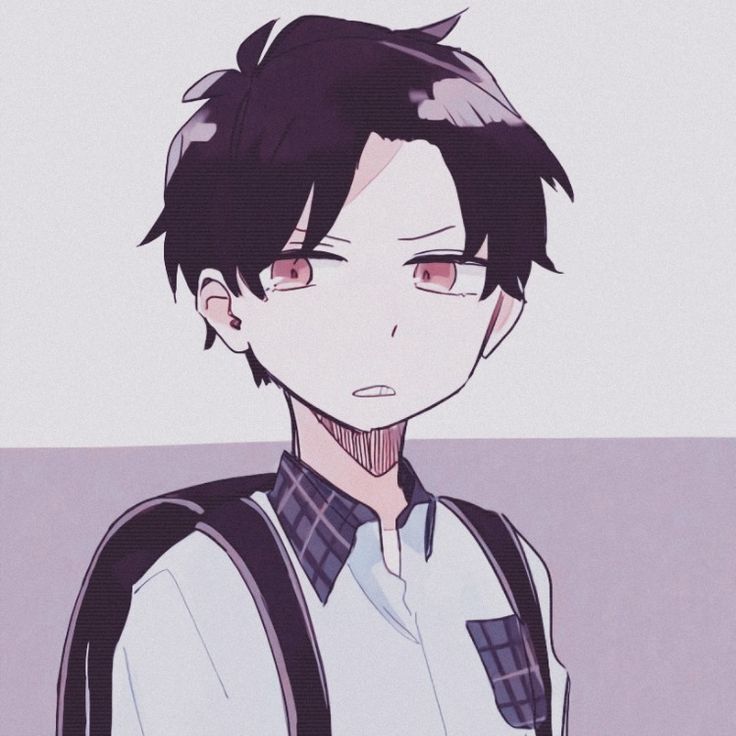 (Ảnh Sadboiz) Hình ảnh Sad Boy đeo Balo Cute Anime