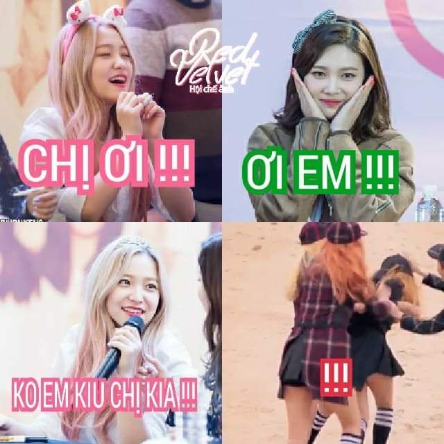 Hình Meme Bất Lực Red Velvet Chế Hài Hước Dễ Thương