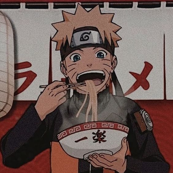 ảnh Naruto Cute Naruto ăn Mì Cute