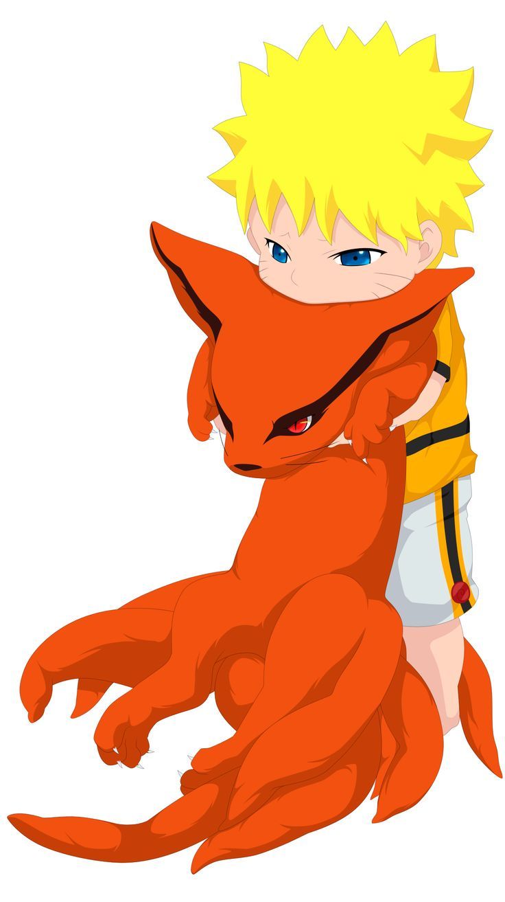 Hình Nền Naruto Cửu Vĩ Chibi Lúc Nhỏ đáng Yêu