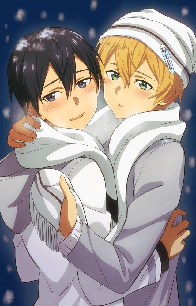 ảnh Kirito Và Asuna ôm Nhau ấm áp
