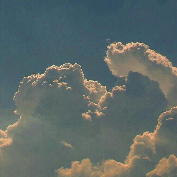 (ảnh Mây đẹp) Down ảnh Những đám Mây Dưới ánh Nắng Chiều Trên Bầu Trời Xanh