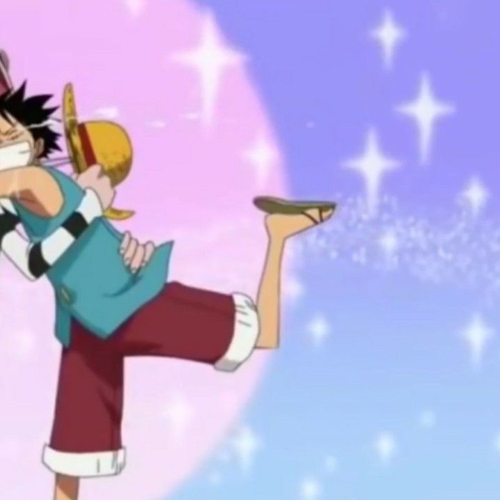 Tải ảnh Luffy Cute ôm Chầm Người Bạn Thân