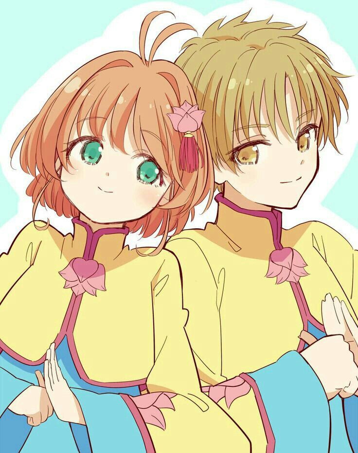 Hình ảnh Sakura Và Li Mặc đồ đôi Dễ Thương