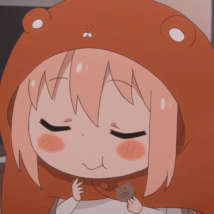 Hình ảnh Anime Umaru ăn Bánh Gấu Dễ Thương
