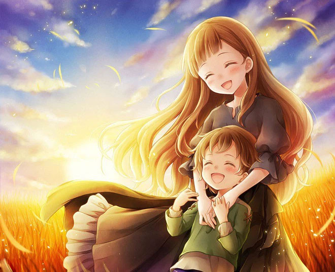 Những Hình ảnh Mẹ Và Con Trai Chibi Anime Dễ Thương