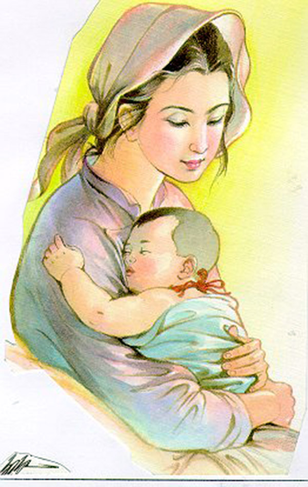 Những Hình ảnh Mẹ Và Con Trai Thiêng Liêng ý Nghĩa