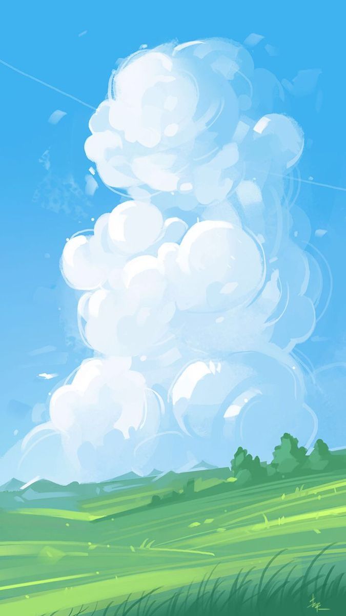 Bầu Trời Mây Bồng Bềnh ảnh Tĩnh Lặng (9)