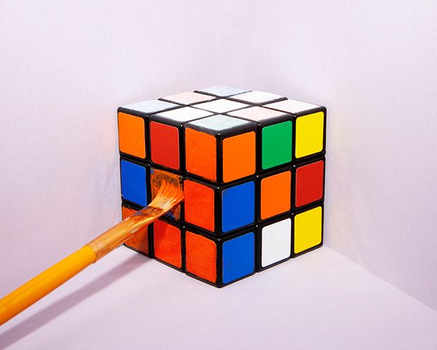 Cõ Vẽ Tô Màu Lên Rubik ảnh Khối Rubik (3)