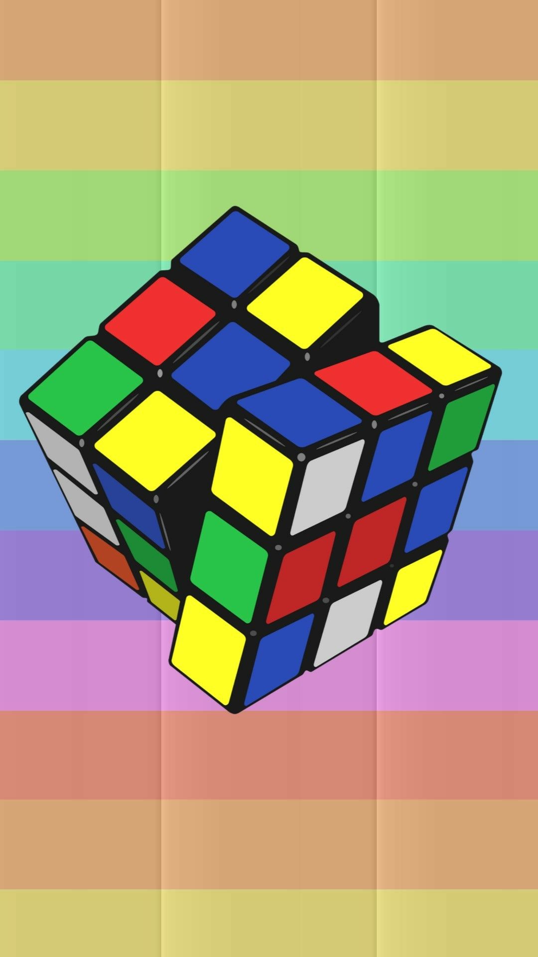 Khối Rubik đang Xoay đẹp ảnh Rubik Ngầu (9)