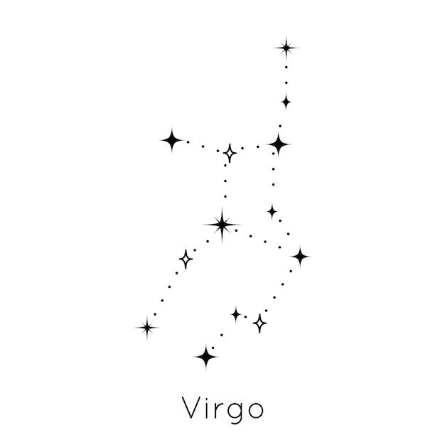 Chòm Sao Virgo Nền Trắng ảnh Cung Xử Nữ (21)